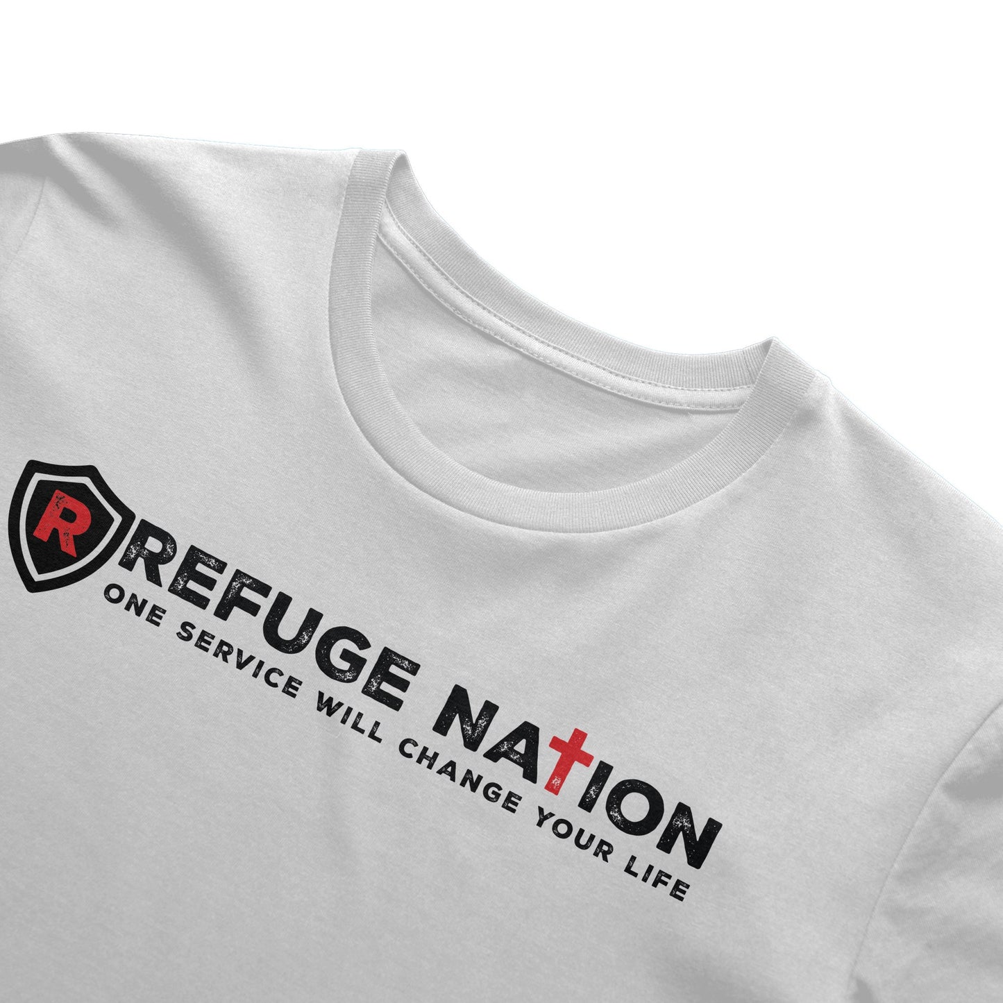 Refuge Nation Essentials Adult T-shirt