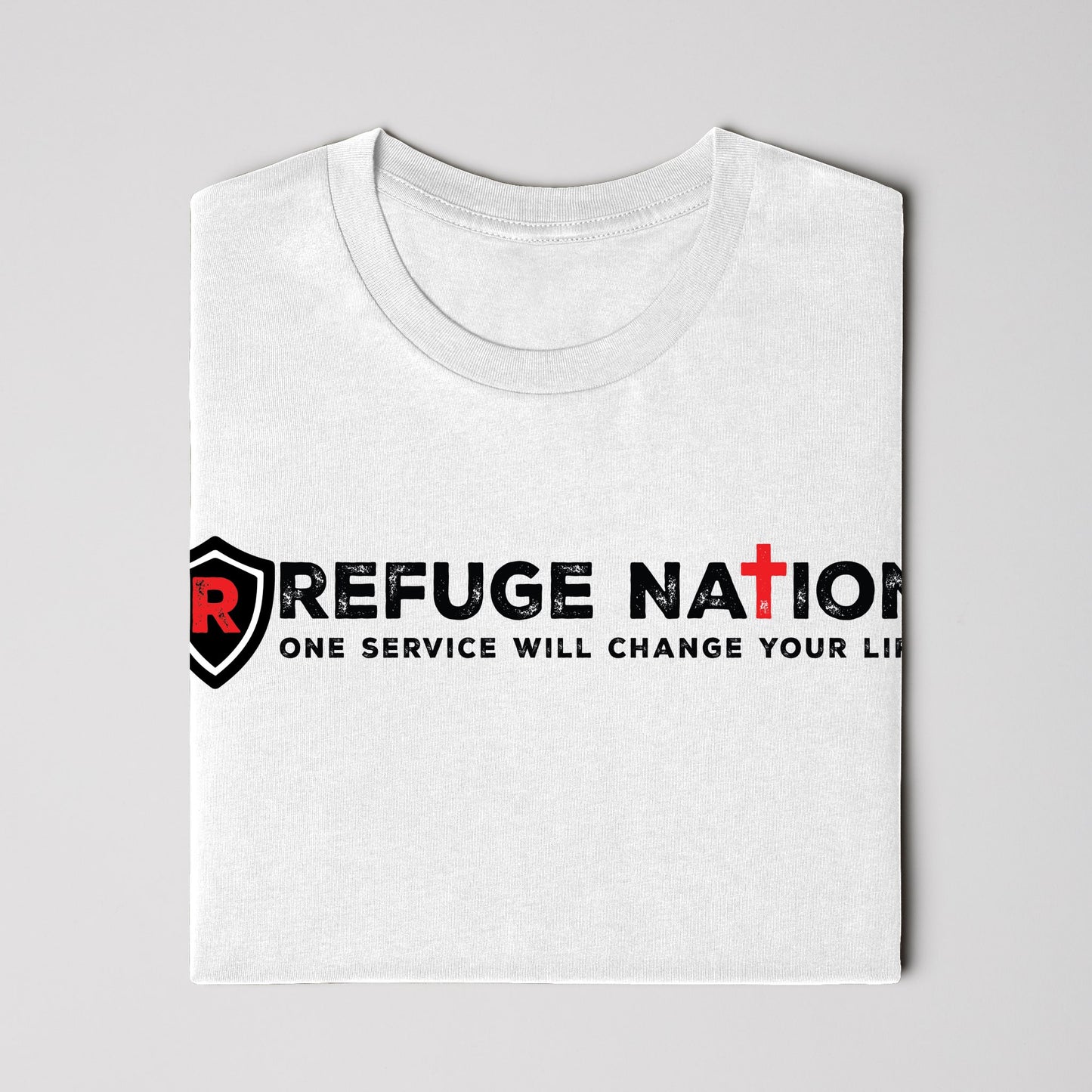 Refuge Nation Essentials Adult T-shirt